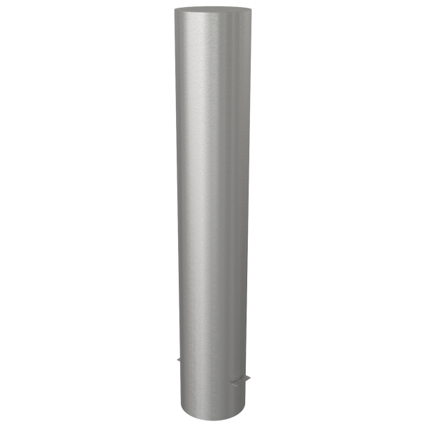 Stainless steel post |  204 mm | stationary, for casting in concretewith ground anchor | total length approx. 1200 mm